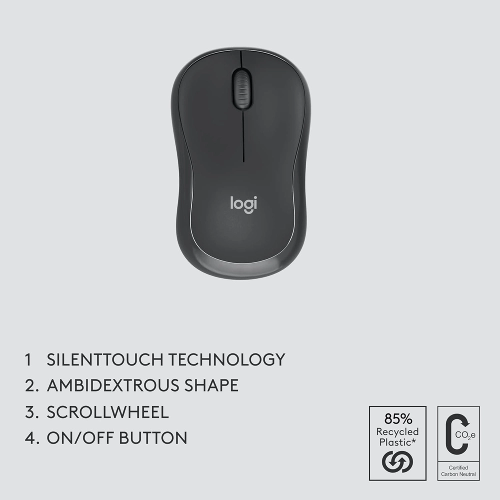 Logitech Wireless Keyboard Mouse Combo MK370 view 4